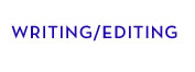 writing and editing